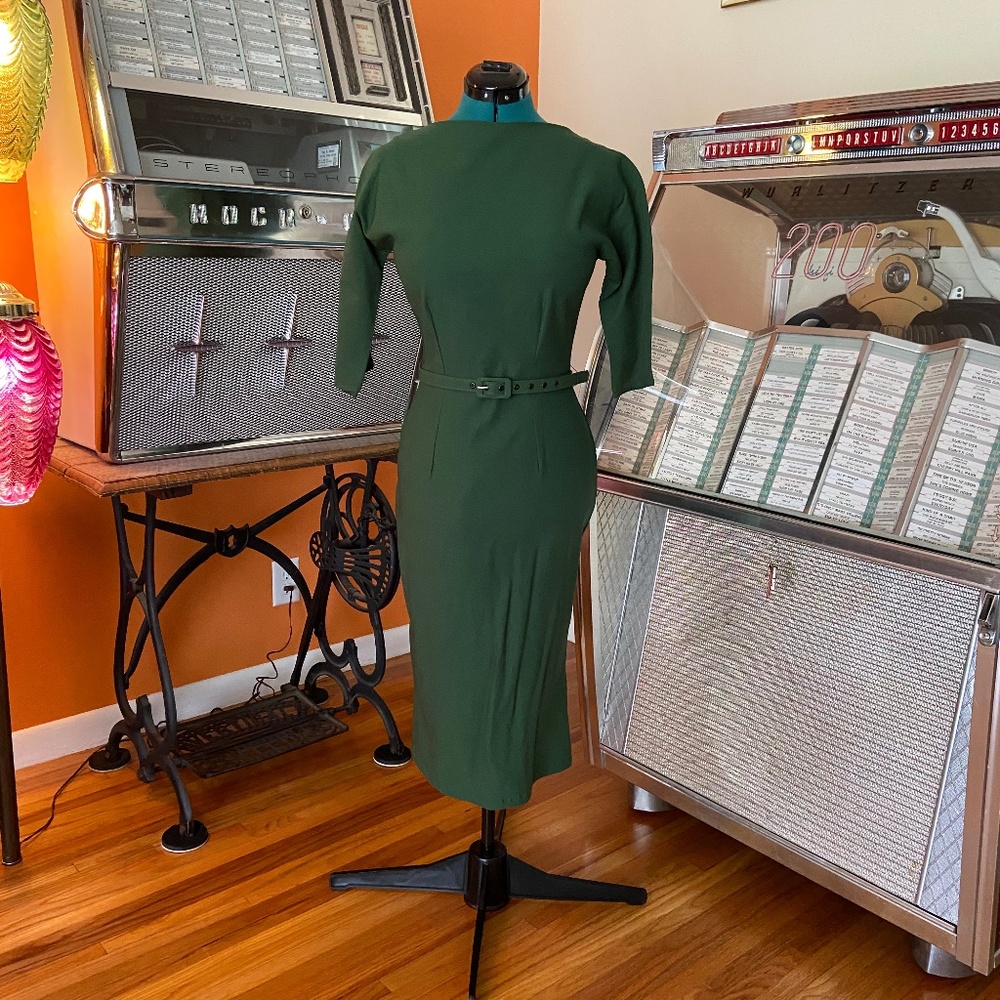 Unique Vintage Adelia Wiggle Dress Sz. M EUC